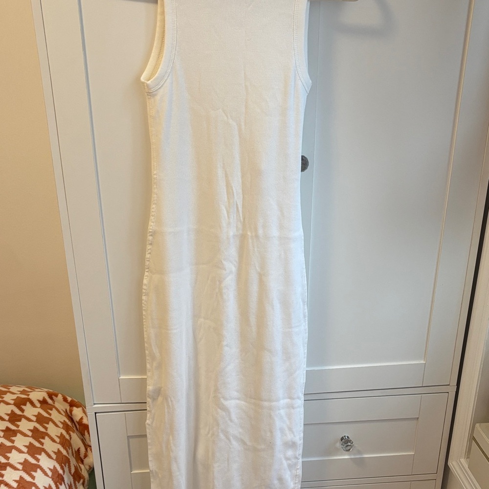 Universal Thread Ivory Ribbed Tee - image 6